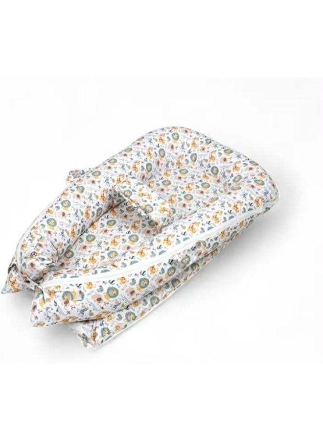 Baby Nest Soft Skin-Friendly Baby Co-Sleeping Baby Bed Newborn Lounger Portable Adjustable For Crib Bassinet Ideal Baby Gifts Essential